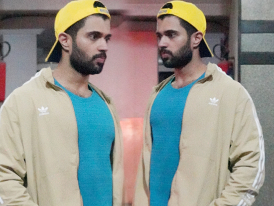 Vijay deverkonda papped post Gym session In Hyderabad